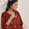 Embroidered Chiffon Collection Maroon