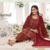 Embroidered Chiffon Collection Maroon - Image 2